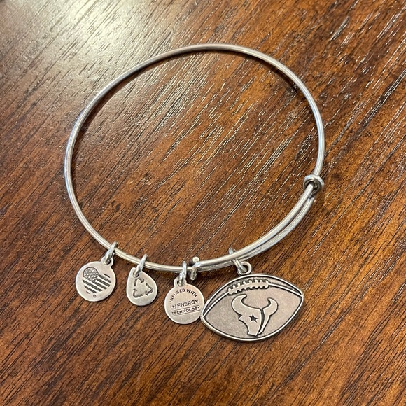 Alex and Ani Texans Bracelet - Picture 1 of 4